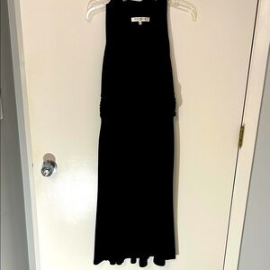 Evan Picone Black Midi Dress, size 14